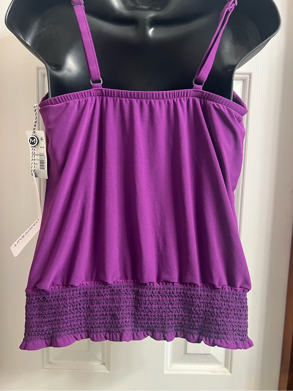New Magicsuit Bathing Suit
Tankini Top Purple Smocked Sz 8 NWT - Picture 6 of 10